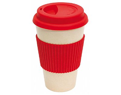 coffee mug , 400ml red 