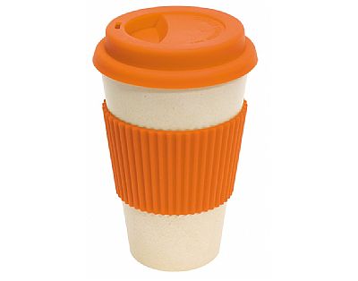coffee mug , 400ml orange