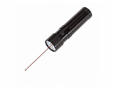 LED torch w/ laserpointer