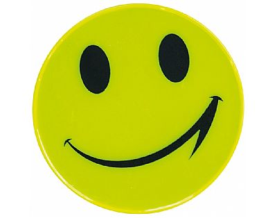Sticker, reflecterend smile