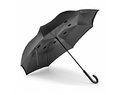 Omkeerbare paraplu