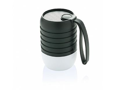 Kleurwisselende speaker lamp, zwart