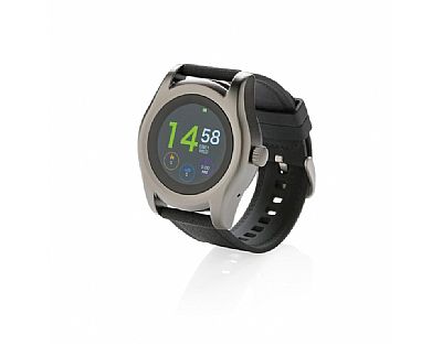 Swiss Peak smart watch, zwart