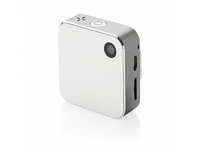 Mini action camera met Wi-Fi, wit