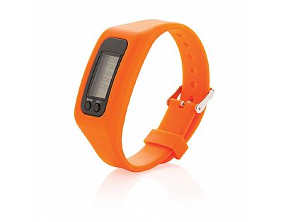 Stappenteller armband, oranje