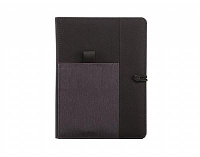 Kyoto omslag voor A5 notitieboek, zwart