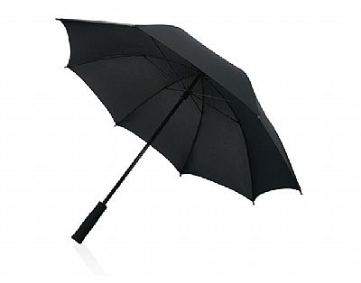 Fiberglas 23 storm paraplu, zwart
